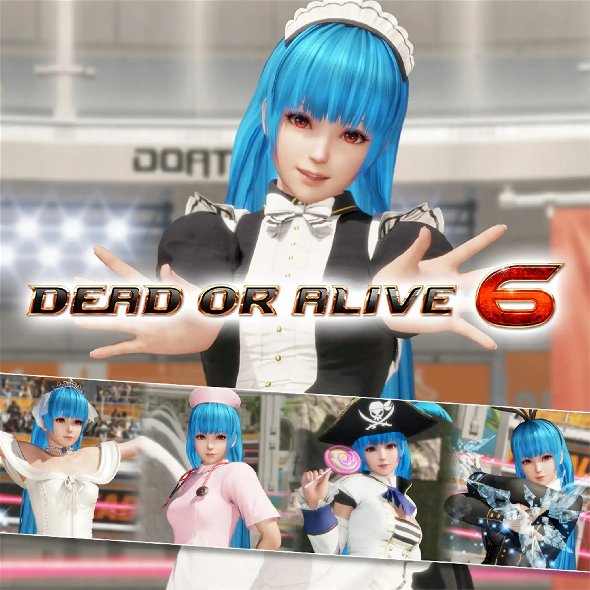 DOA6 Kula Diamond Debut Costume Set — DEAD OR ALIVE 6