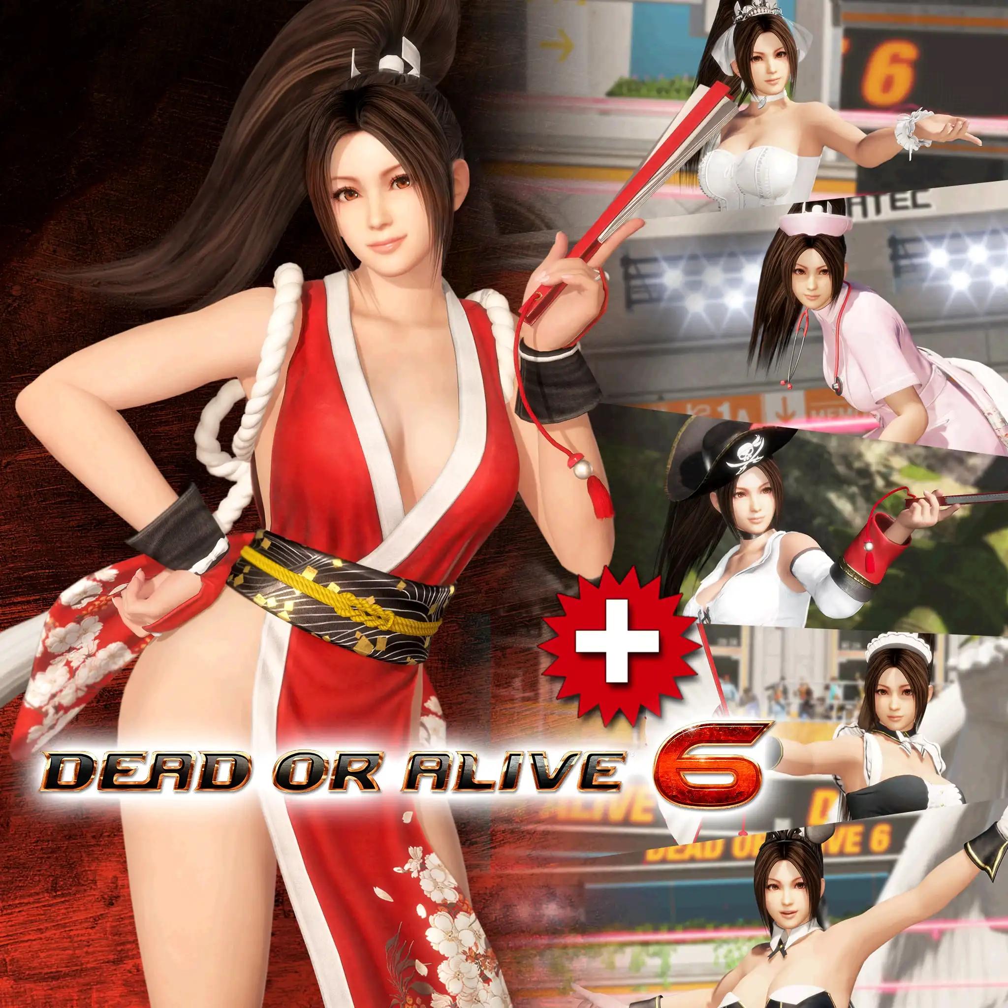 DOA6 Character Mai Shiranui + Debut Costume Set — DEAD OR ALIVE 6