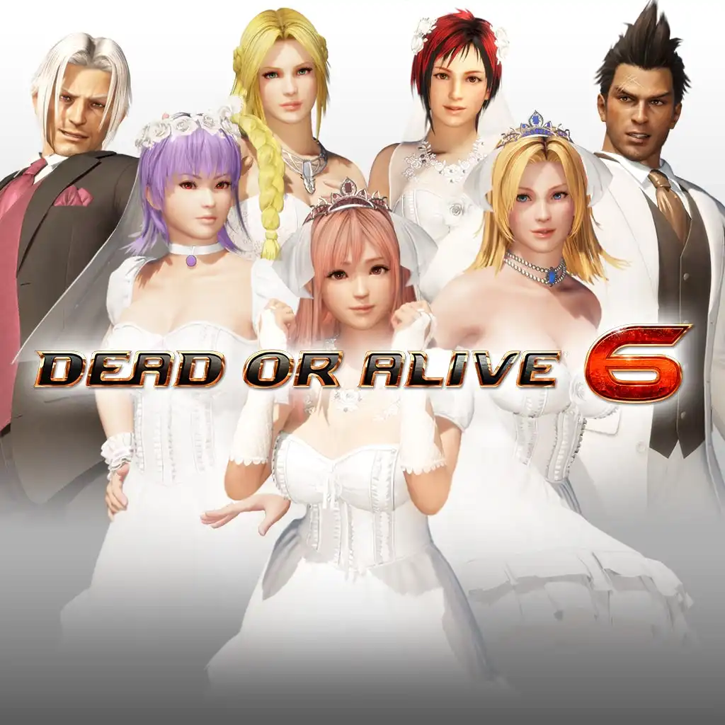 DOA6 Happy Wedding Costume Vol.2 Set — DEAD OR ALIVE 6