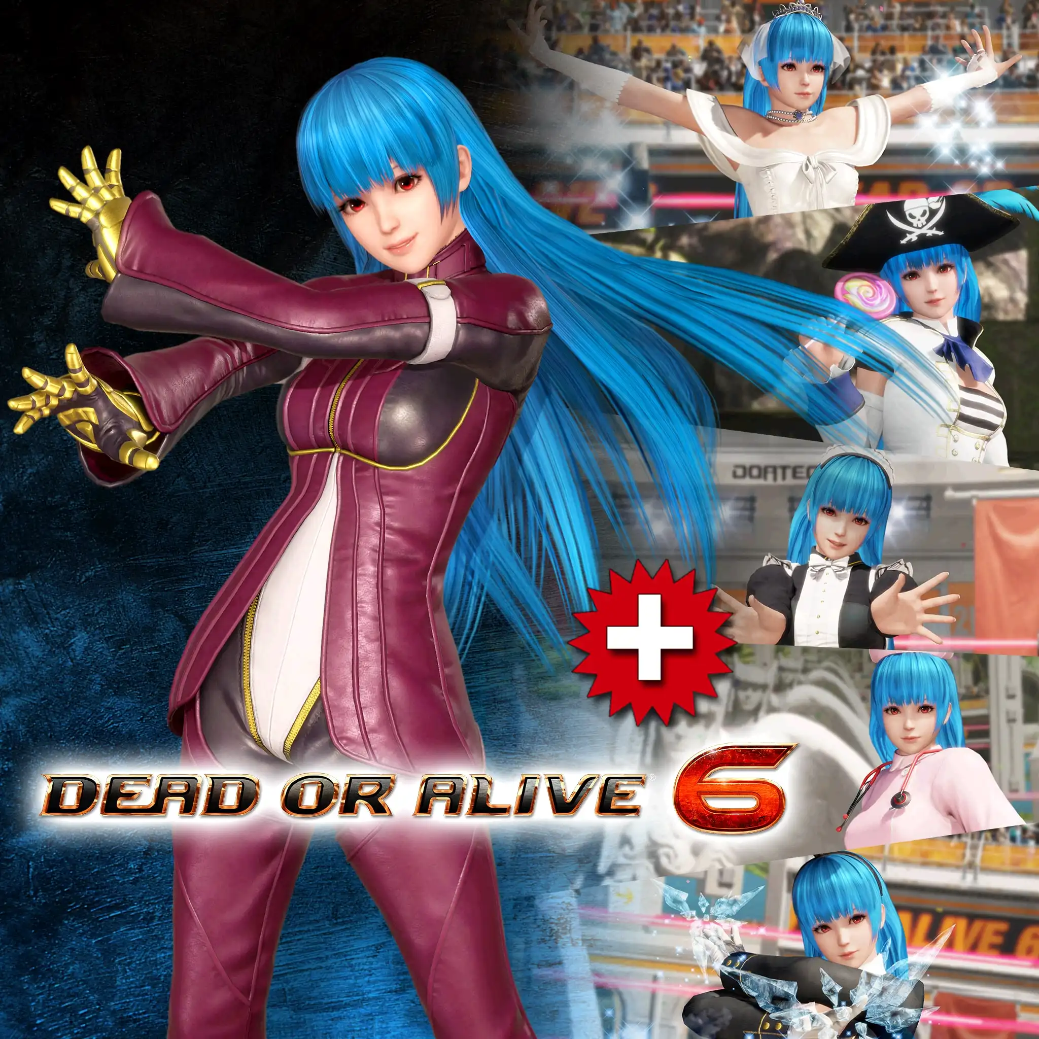 DOA6 Character Kula Diamond + Debut Costume Set — DEAD OR ALIVE 6