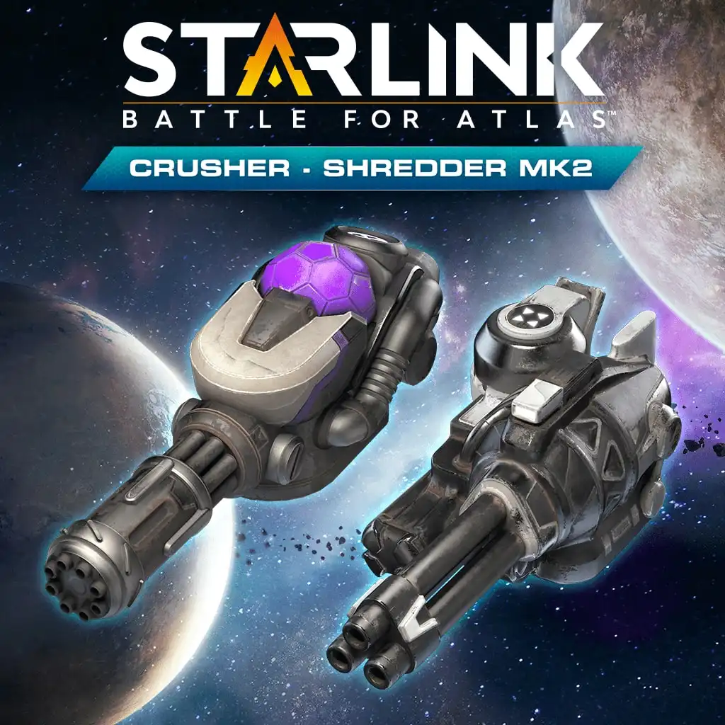 Crusher Shredder & Mk.2 Weapon Pack — Starlink: Battle for Atlas™