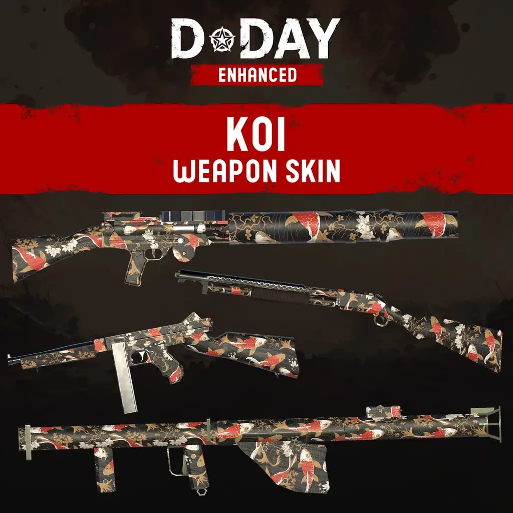D-Day Enhanced - Koi Weapon Skin — D-Day Enhanced