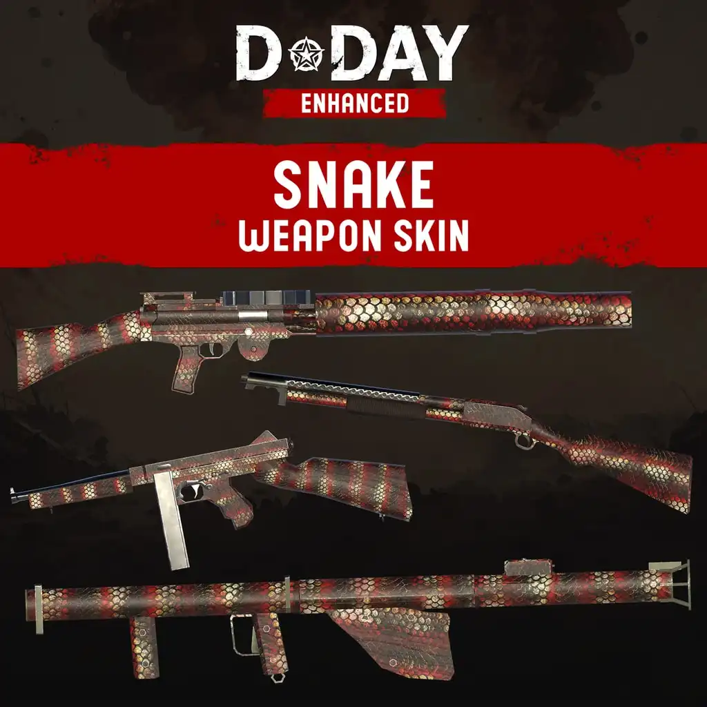 D-Day Enhanced - Snake Weapon Skin — D-Day Enhanced