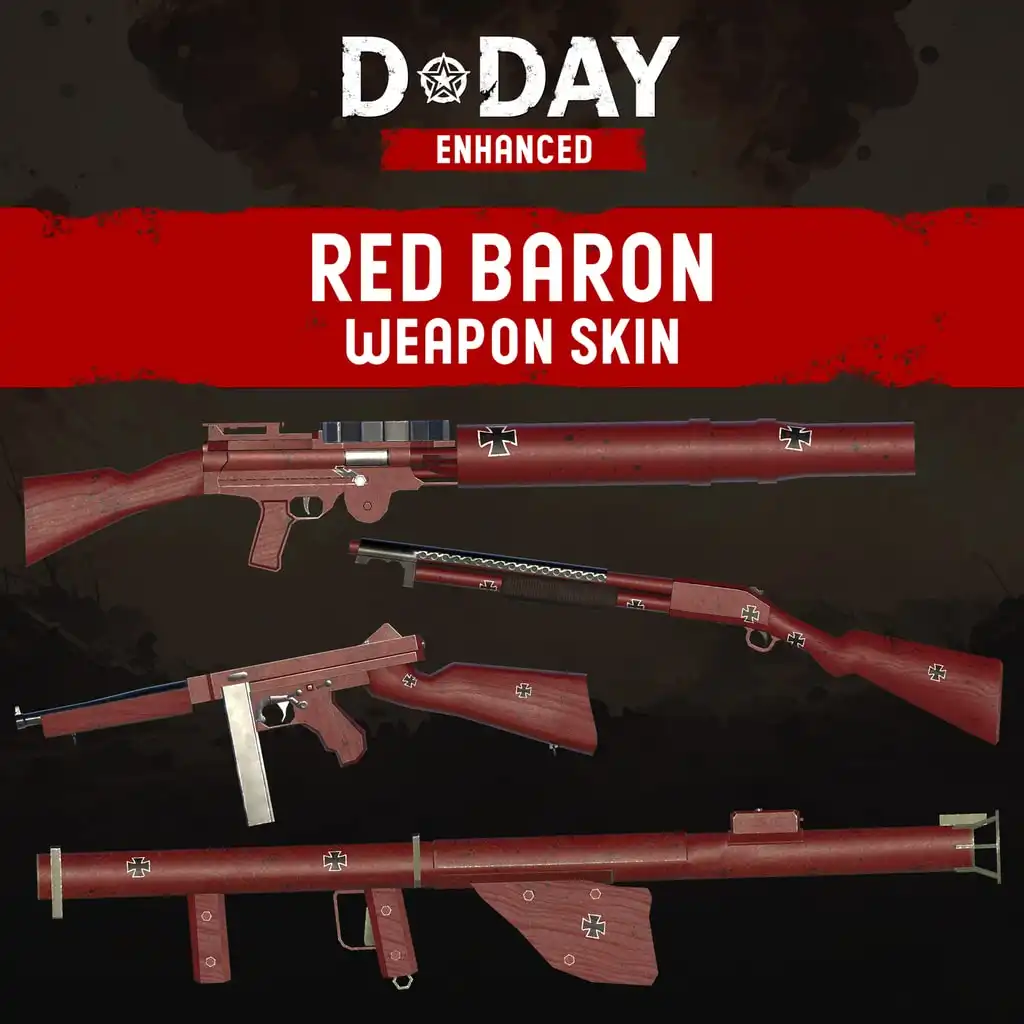 D-Day Enhanced - Red Baron Weapon Skin — D-Day Enhanced