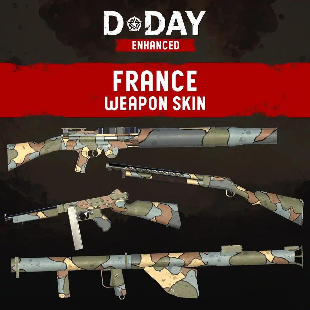 D-Day Enhanced - France Weapon Skin — D-Day Enhanced