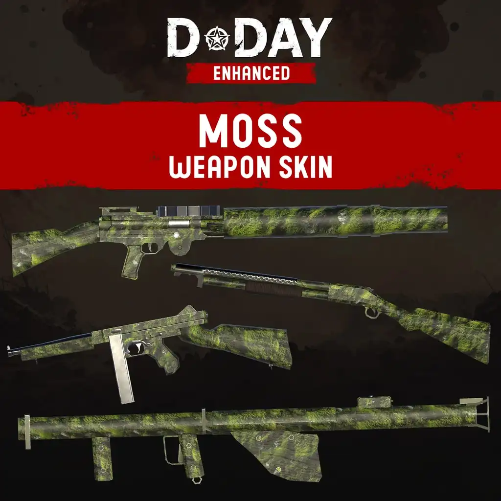 D-Day Enhanced - Moss Weapon Skin — D-Day Enhanced