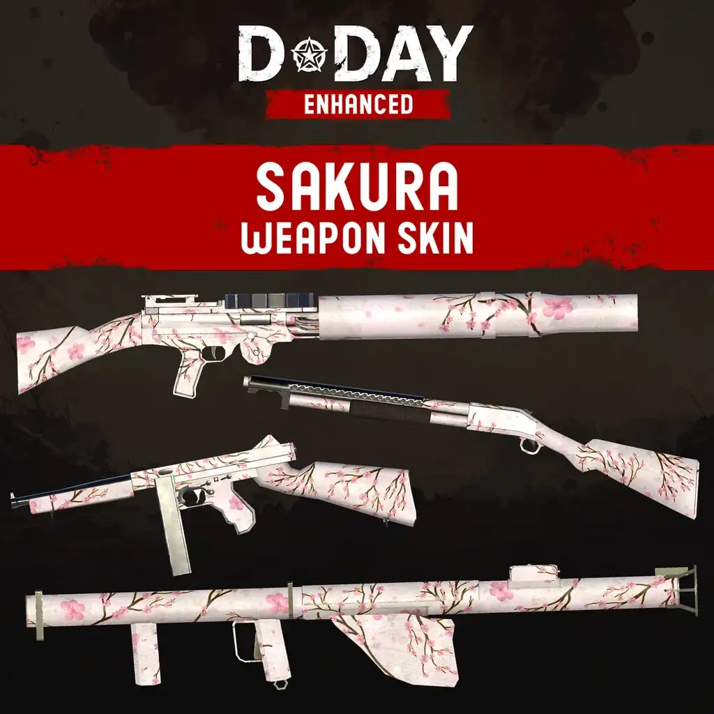 D-Day Enhanced - Sakura Weapon Skin — D-Day Enhanced