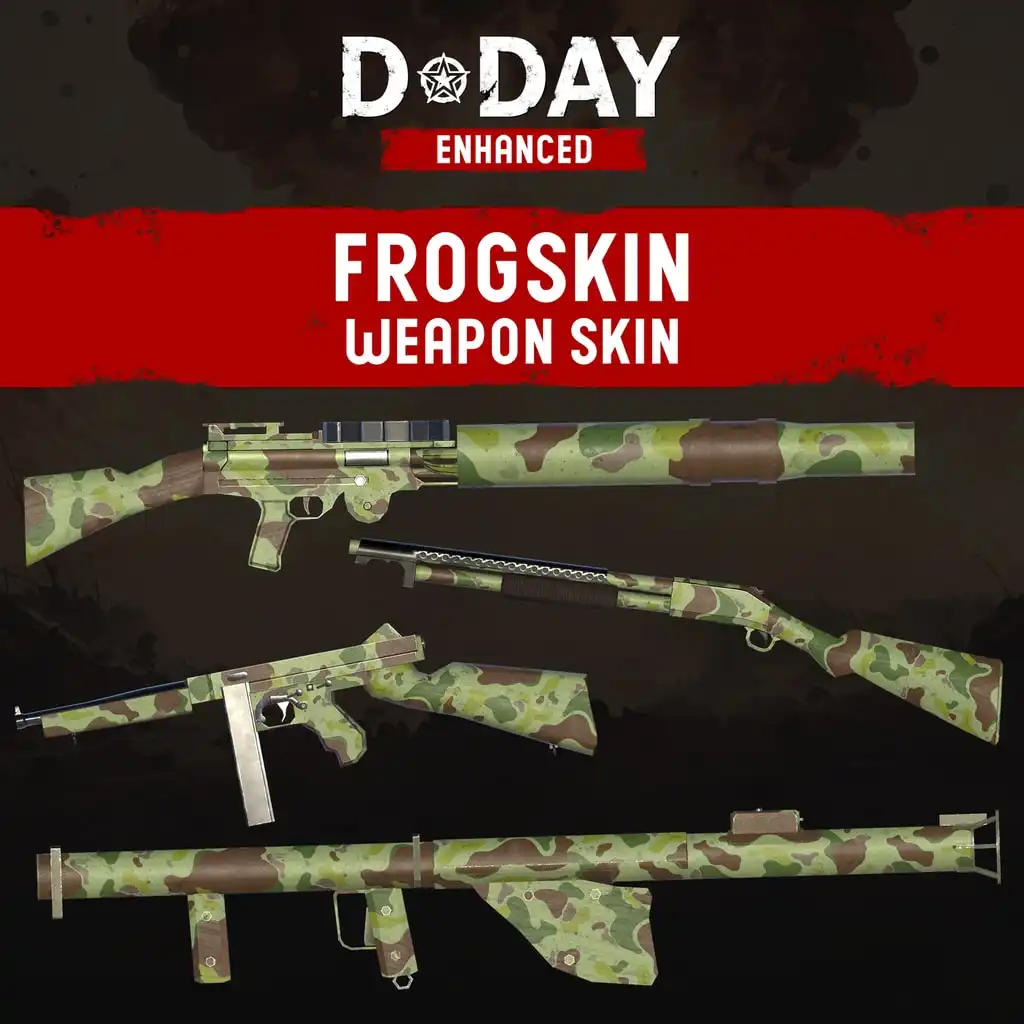 D-Day Enhanced - Frogskin Weapon Skin — D-Day Enhanced