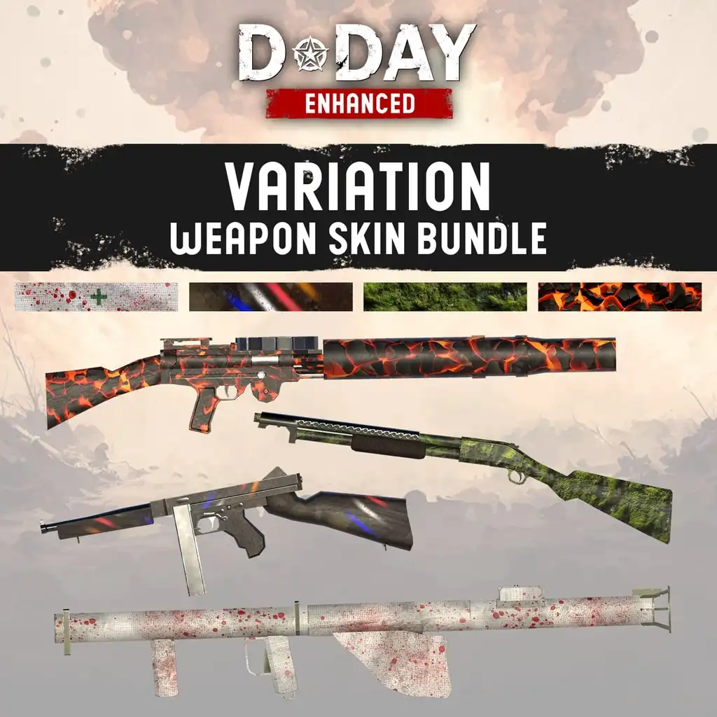 D-Day Enhanced - Variation Weapon Skin Bundle — D-Day Enhanced