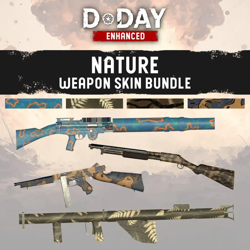 D-Day Enhanced - Nature Weapon Skin Bundle — D-Day Enhanced