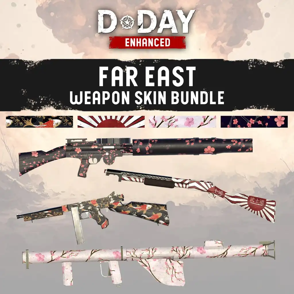 D-Day Enhanced - Far East Weapon Skin Bundle — D-Day Enhanced
