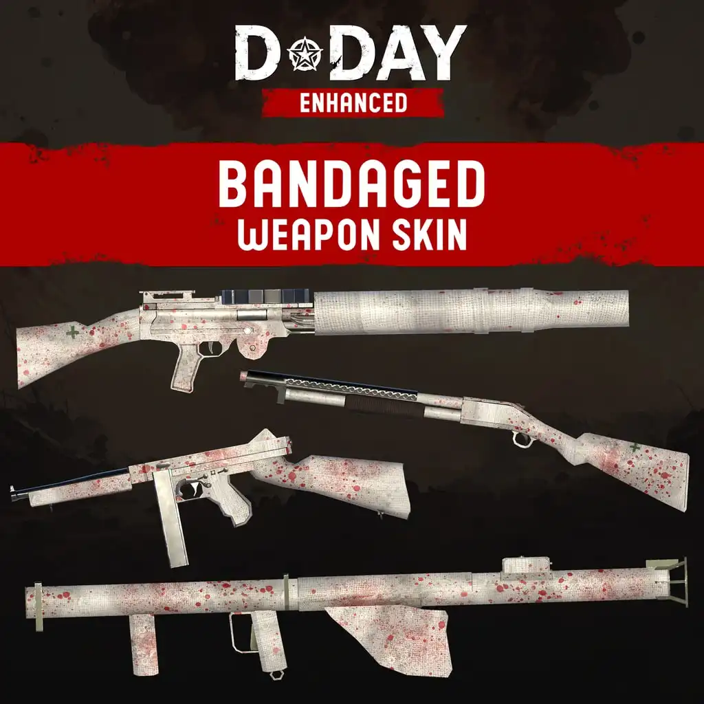D-Day Enhanced - Bandaged Weapon Skin — D-Day Enhanced