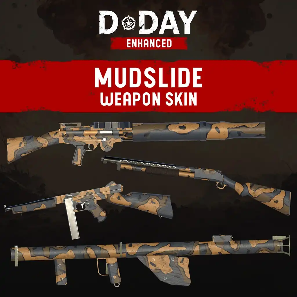 D-Day Enhanced - Mudslide Weapon Skin — D-Day Enhanced