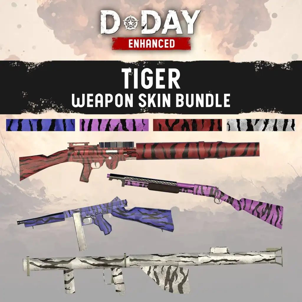 D-Day Enhanced - Tiger Weapon Skin Bundle — D-Day Enhanced