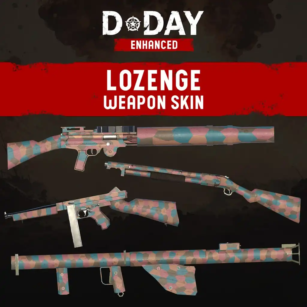 D-Day Enhanced - Lozenge Weapon Skin — D-Day Enhanced