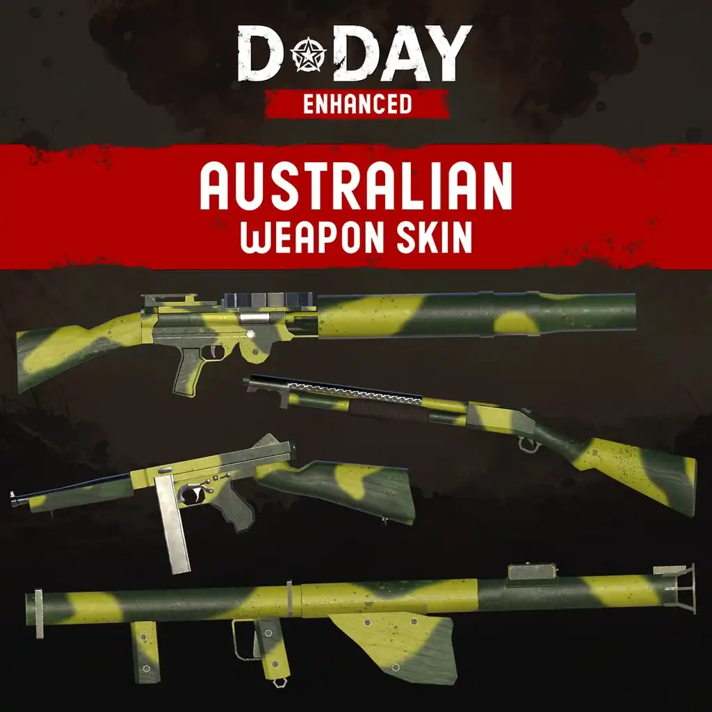 D-Day Enhanced - Australian Weapon Skin — D-Day Enhanced