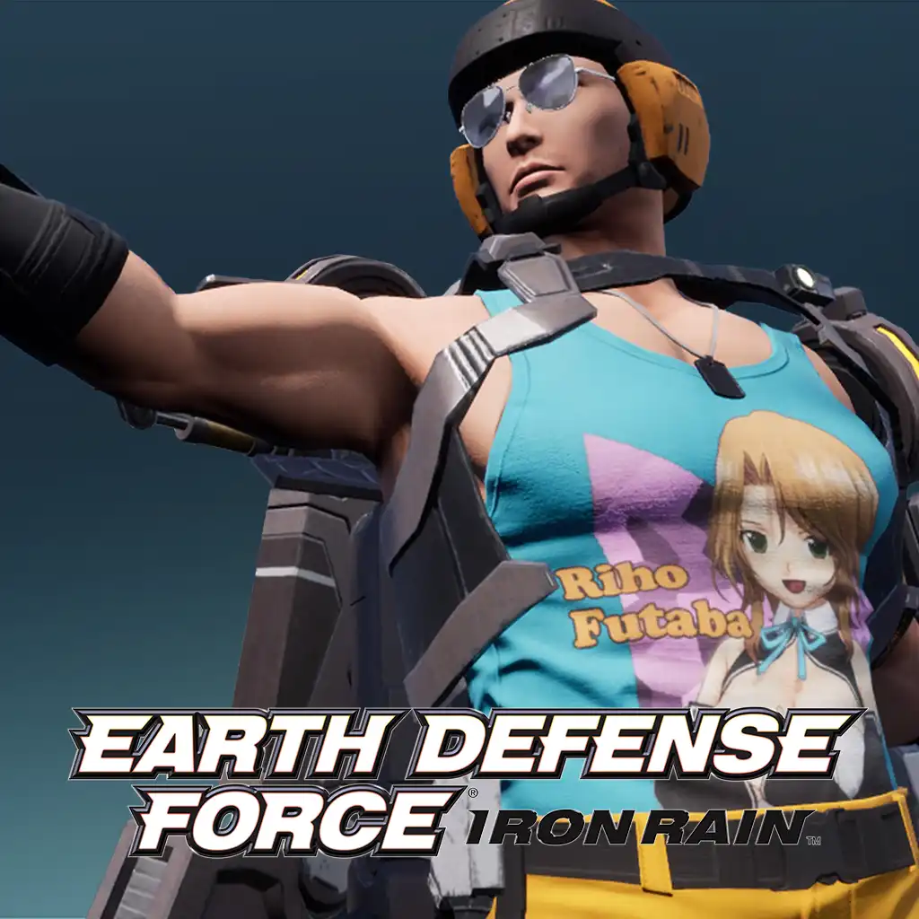 EDFIR - Creation parts: Tank Top 'Riho Futaba' — EARTH DEFENSE FORCE: IRON RAIN