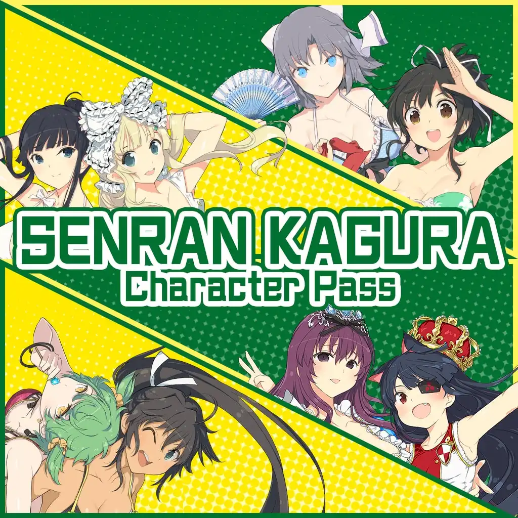 Kandagawa Jet Girls - SENRAN KAGURA Character Pass — 神田川JET GIRLS