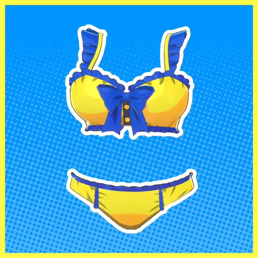 Maid Bikini (Lemon Yellow) — 神田川JET GIRLS