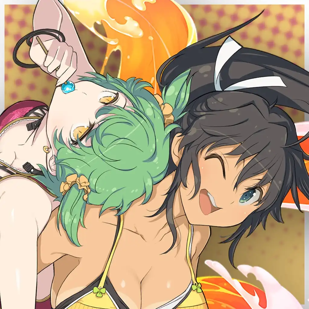 Kandagawa Jet Girls - Homura & Hikage Character Set (SENRAN KAGURA) — 神田川JET GIRLS
