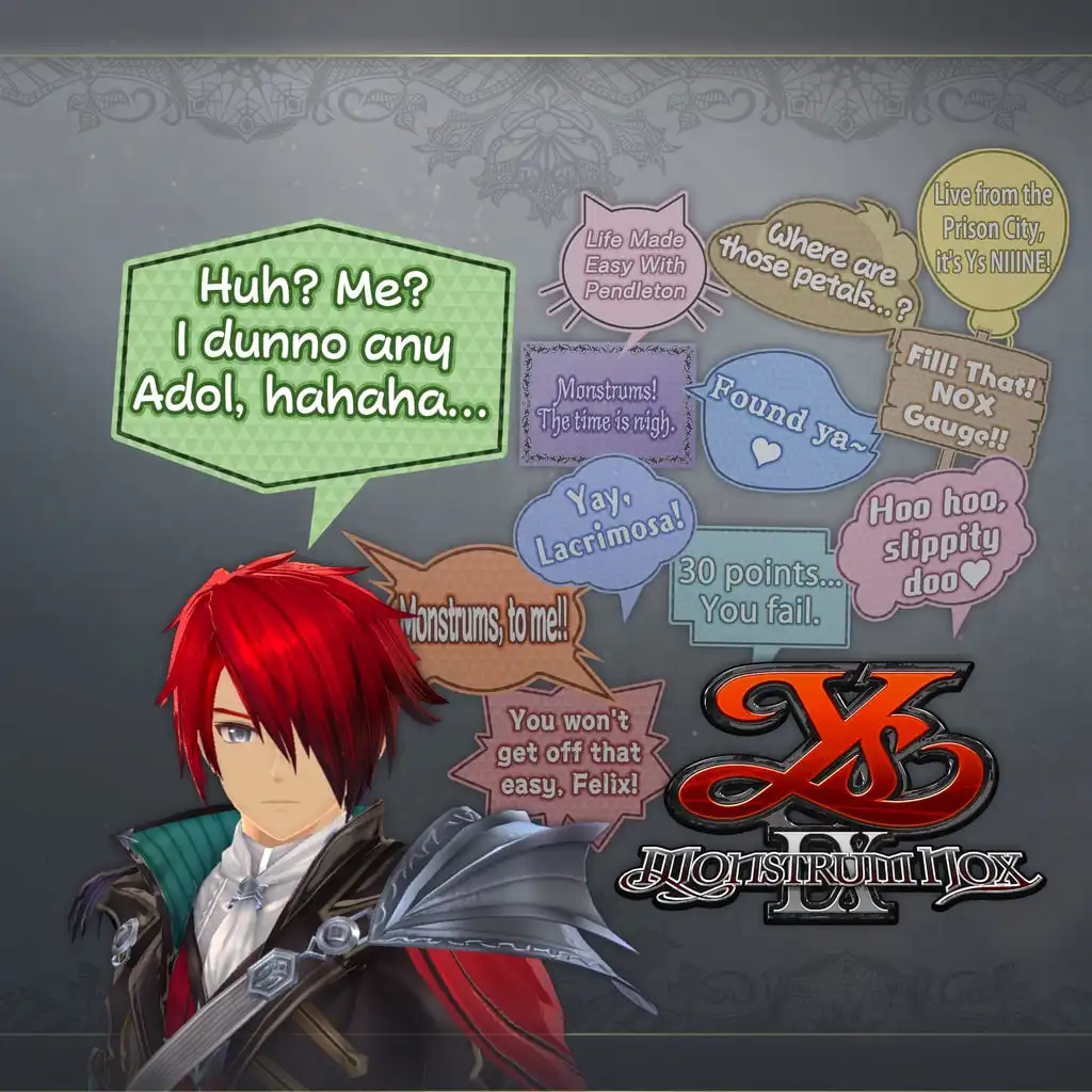 Monstrum Musings Set — Ys IX: Monstrum Nox