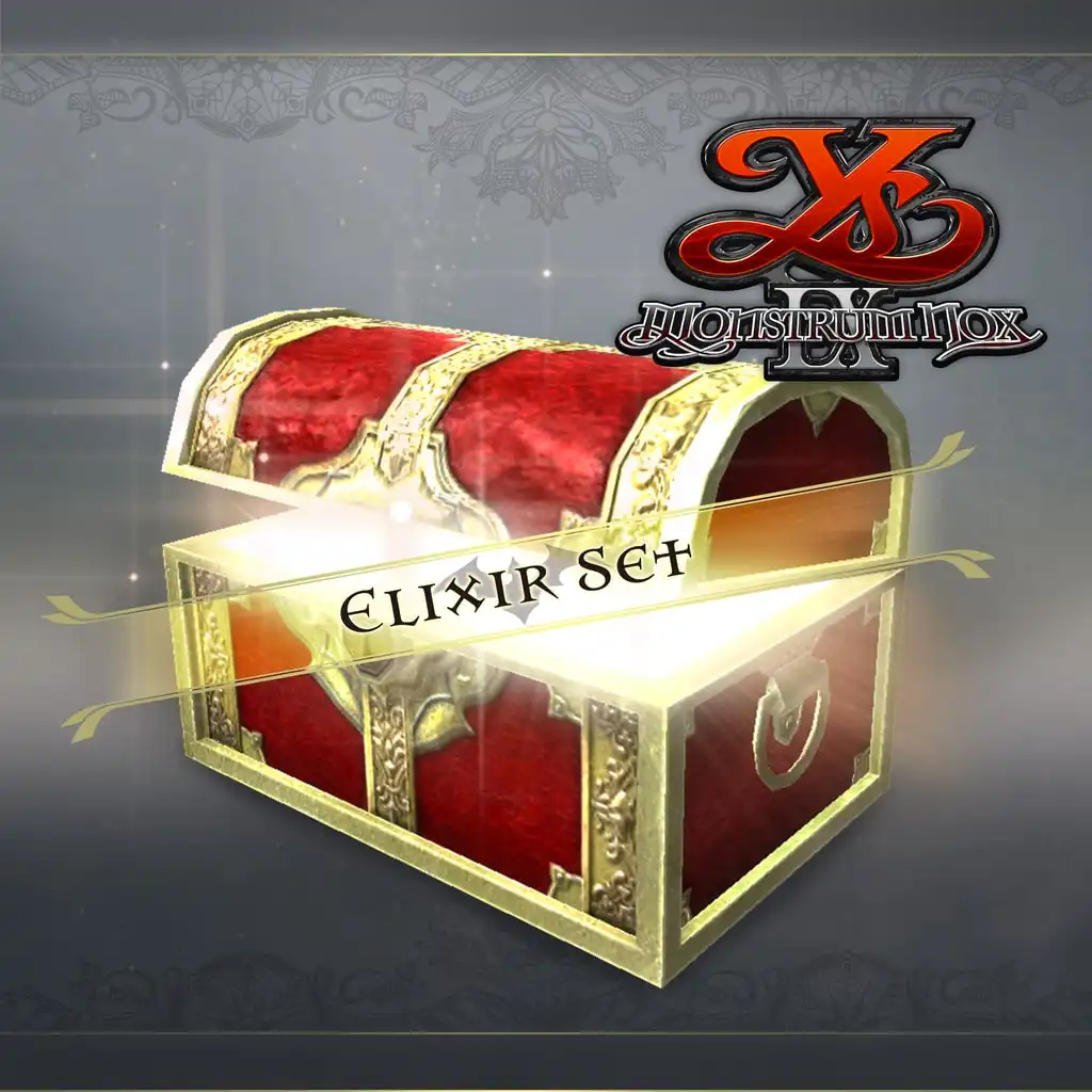 Ys IX: Monstrum Nox - Elixir Set 1 — Ys IX: Monstrum Nox