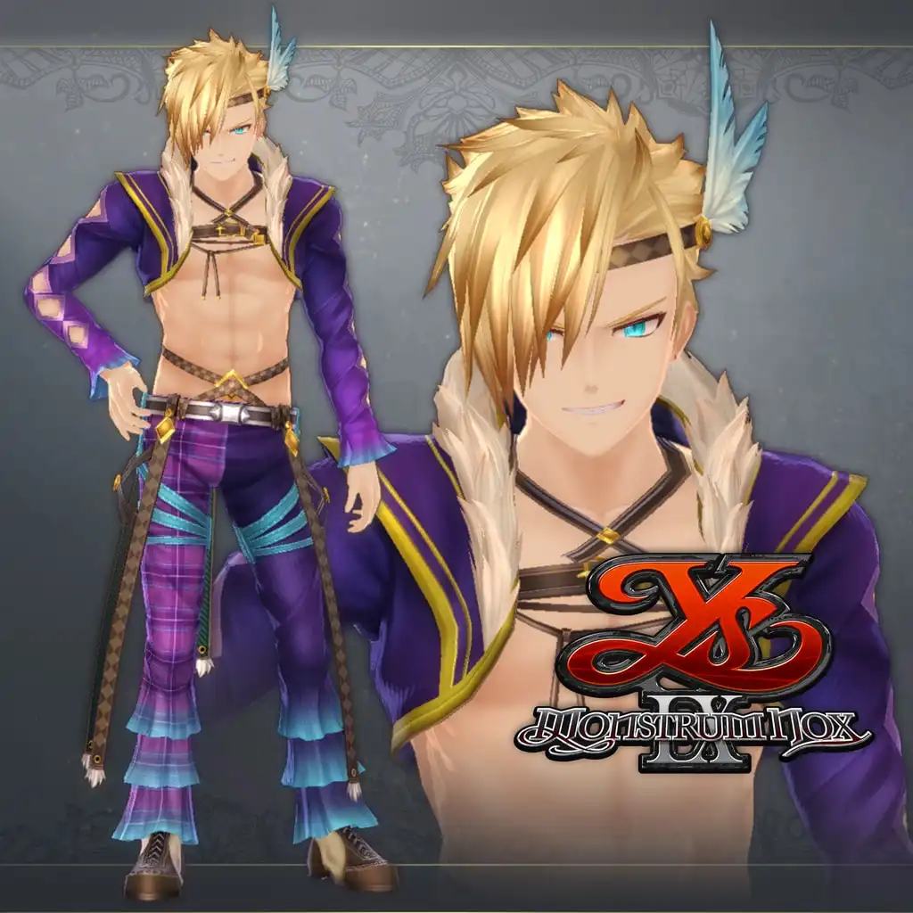 Hawk's  "Monstrum Troupe" Costume — Ys IX: Monstrum Nox