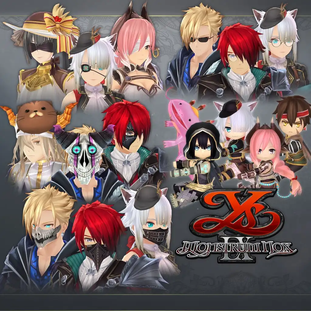 Ys IX: Monstrum Nox Attachments Bundle — Ys IX: Monstrum Nox