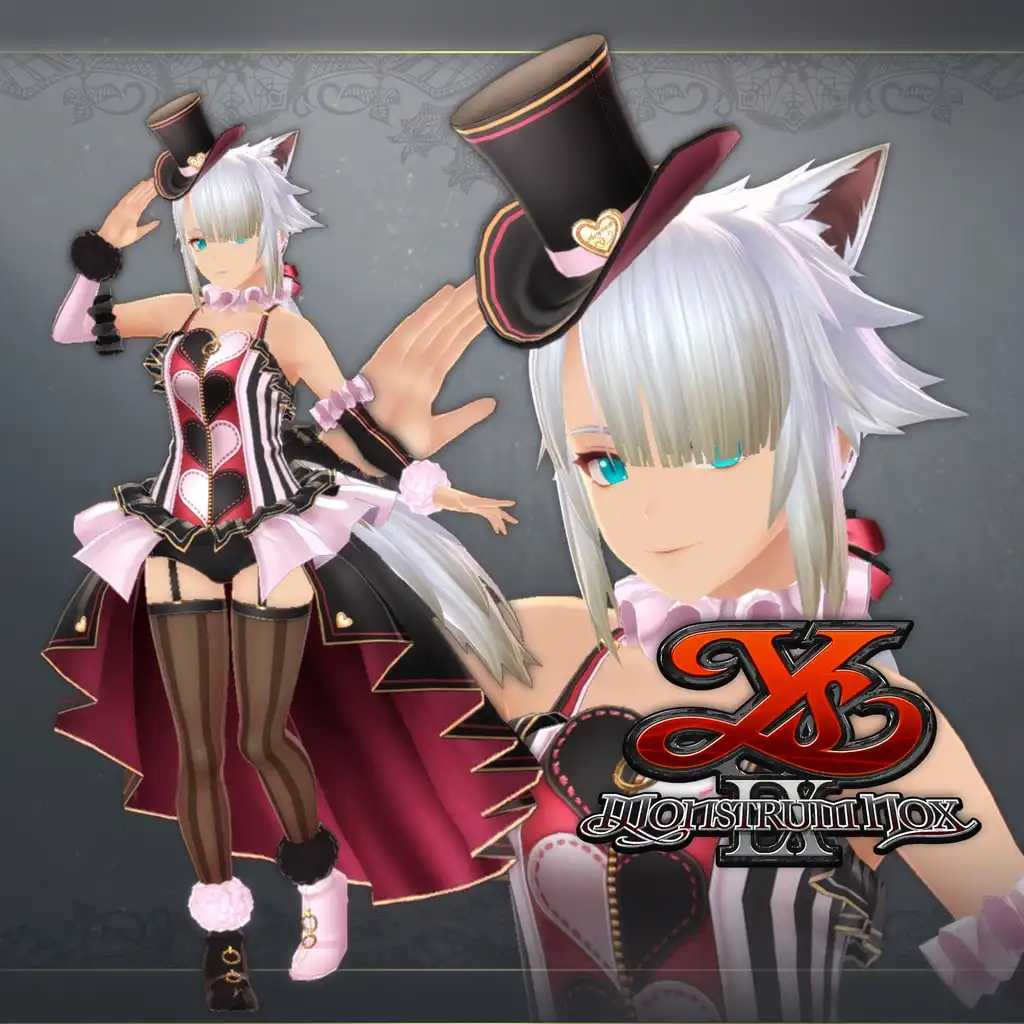 White Cat's "Monstrum Troupe" Costume — Ys IX: Monstrum Nox