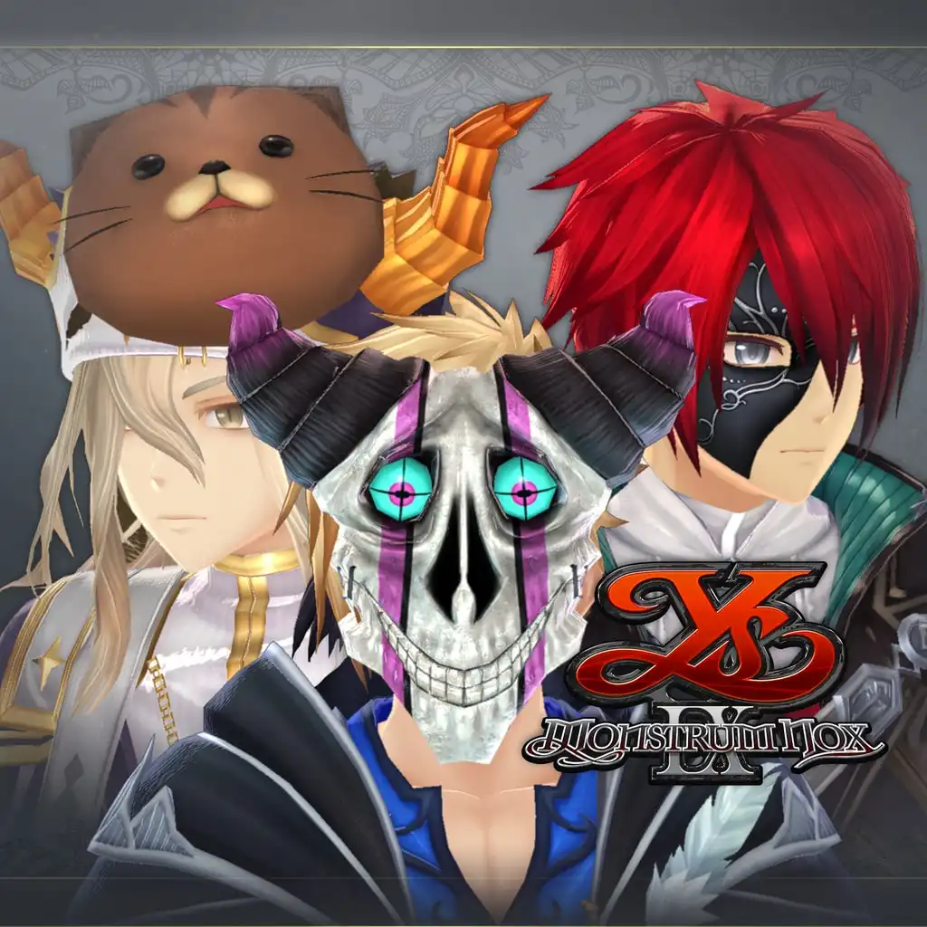Unique Mask Set — Ys IX: Monstrum Nox
