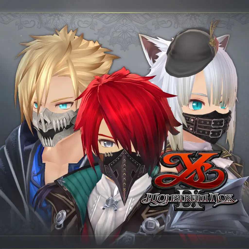 Variety Mask Set — Ys IX: Monstrum Nox