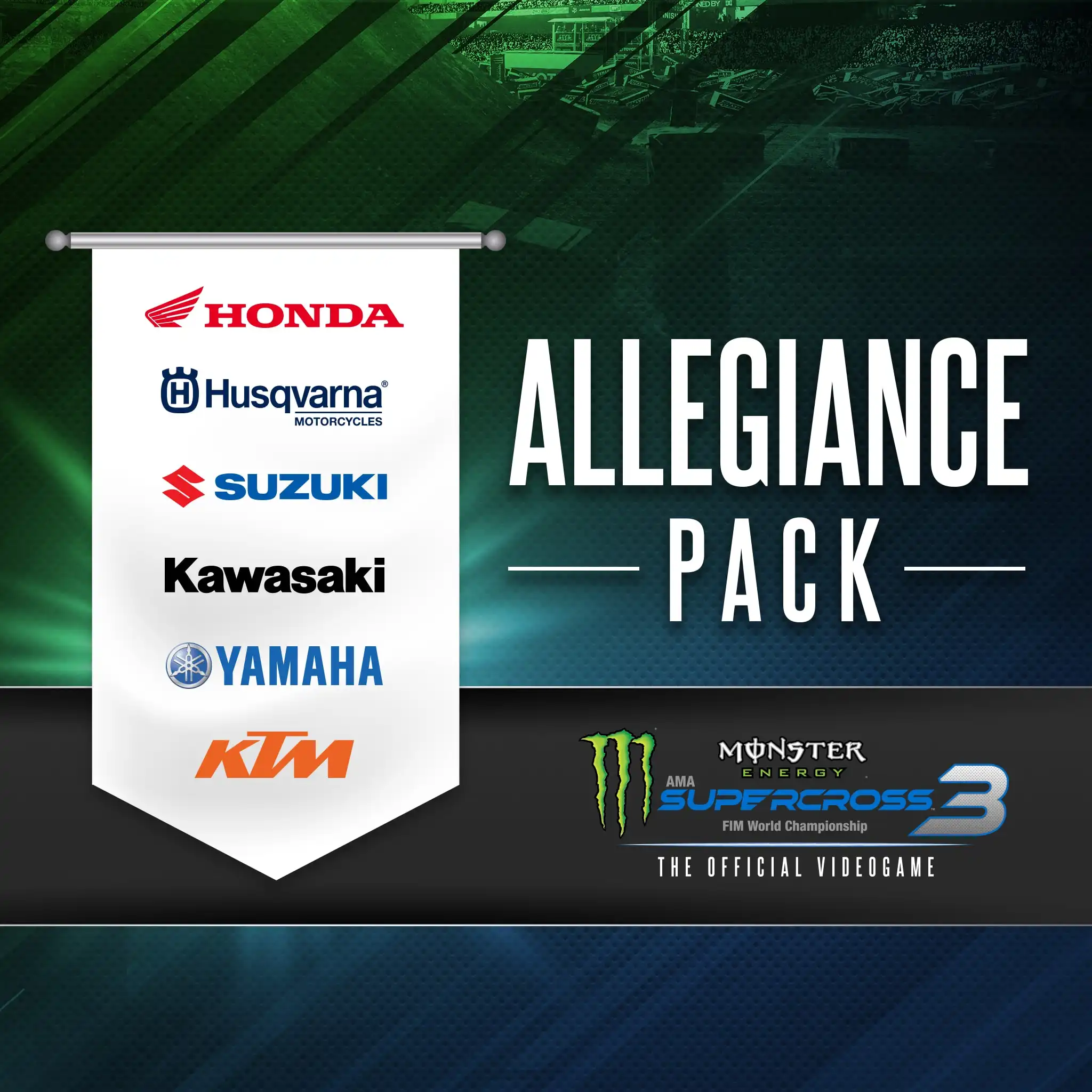 Monster Energy Supercross 3 - Allegiance Pack — Monster Energy Supercross - The Official Videogame 3