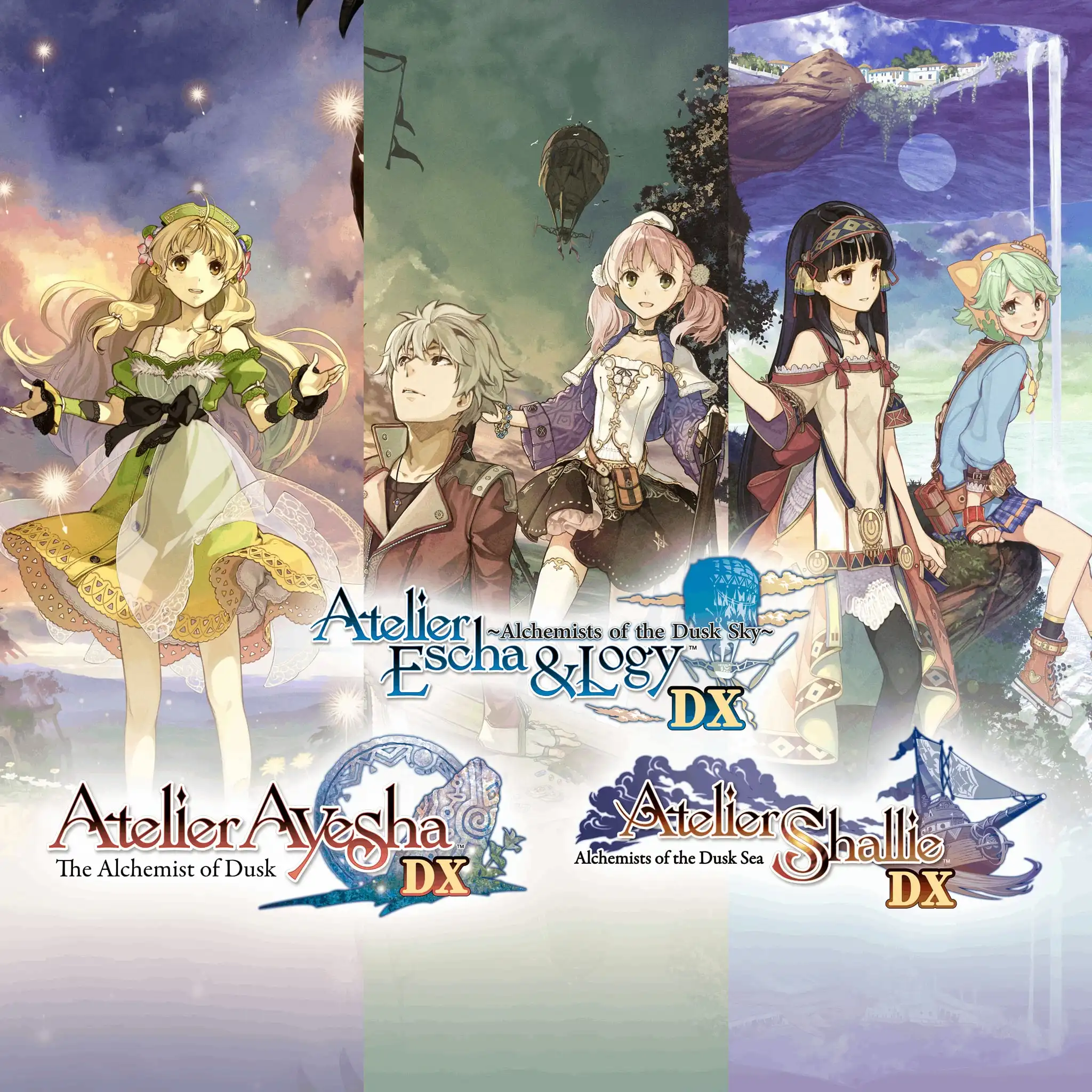 Atelier Dusk Trilogy Deluxe Pack — PS4/PS5 ფასი საქართველოში