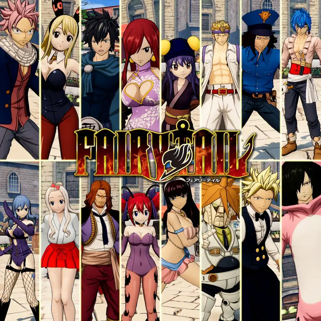 FAIRY TAIL: Dress-Up Costume Set for 16 Playable Characters — FAIRY TAIL