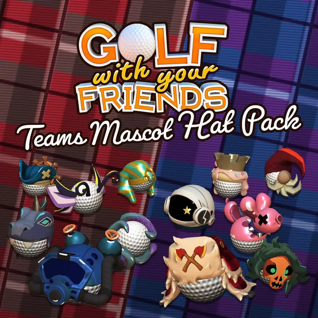 Golf With Your Friends - Teams Mascot Hat Pack — Golf With Your Friends