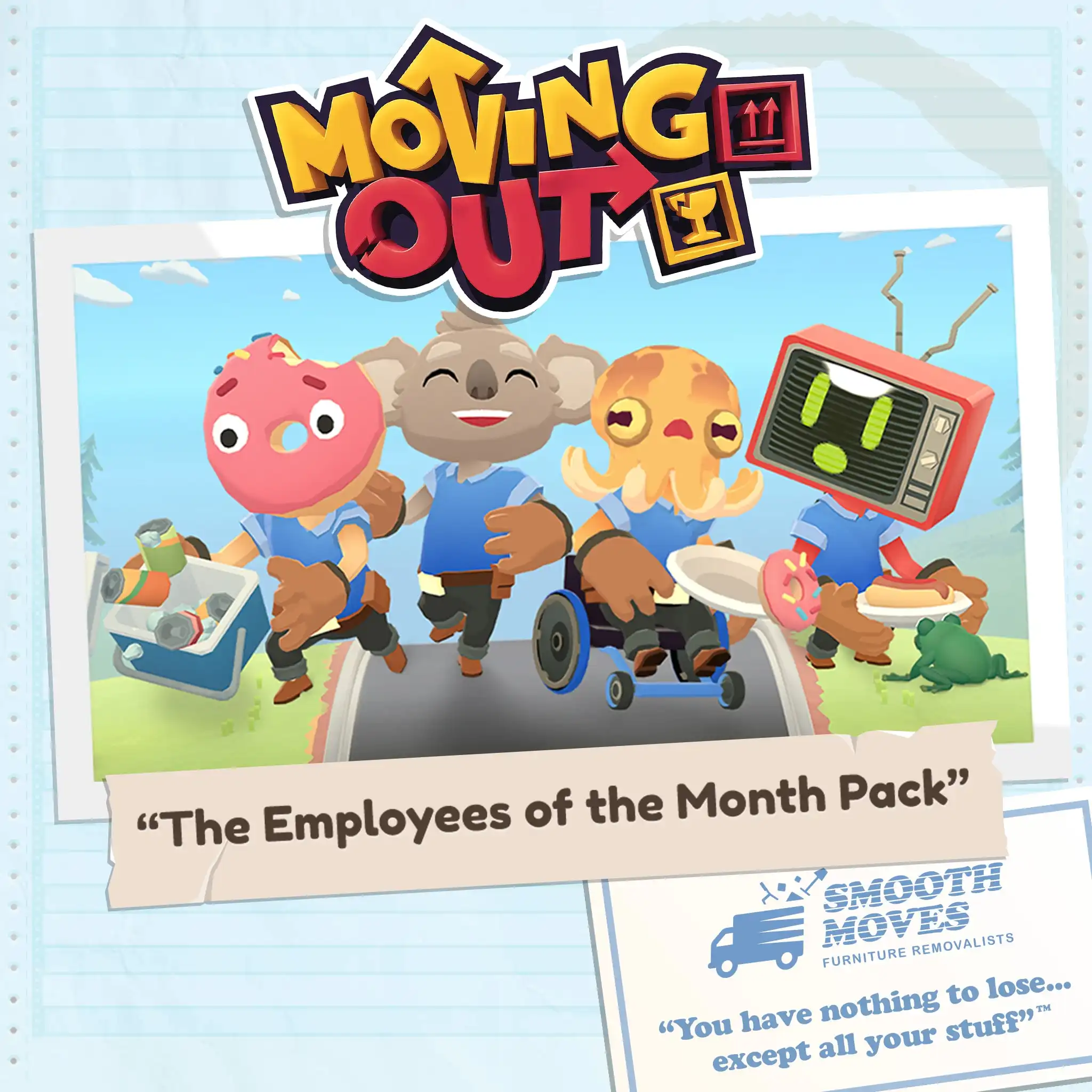 Moving Out - The Employees of the Month Pack — Moving Out
